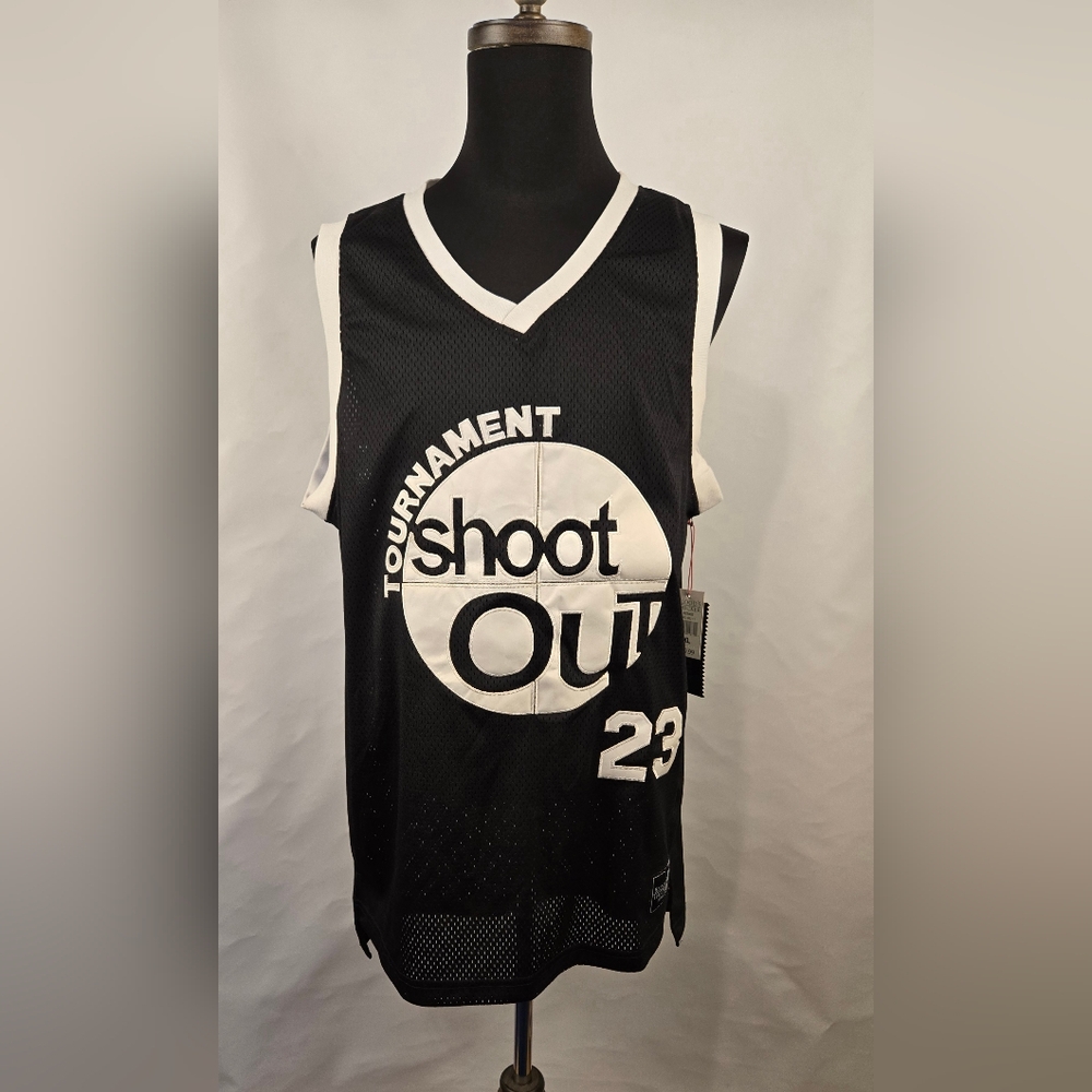 Black/White 23 Graphic Jersey From "The Family" See Flaw In #2 Picture